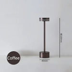 Lampe de chevet LED Rechargeable Moderne Tactile