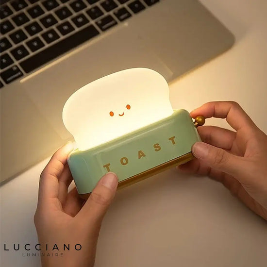 Lampe de chevet LED Toast pour Enfants
