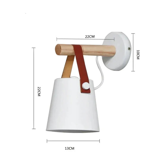Lampe de chevet Murale Industrielle Cloche