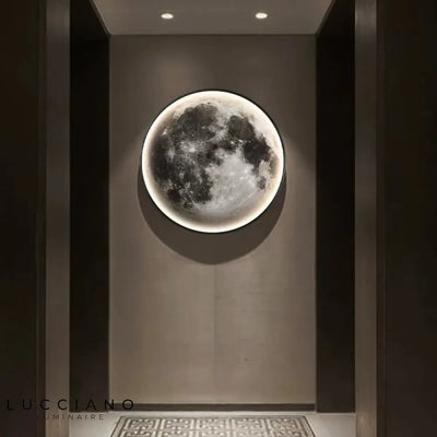 Lampe murale lune LED pour une ambiance apaisante