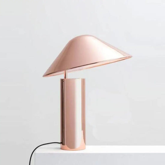Lampe De Chevet Noire Design Luxe Rose Gold Luminaire Chambre
