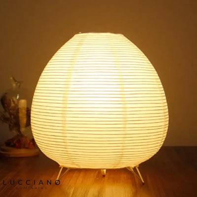 Lámpara de Noche Esfera Japonesa de Papel Akari
