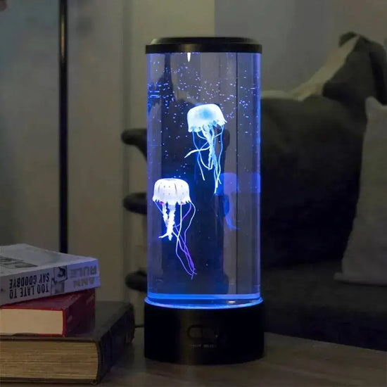 Lampe de Chevet Tactile Lave Méduse