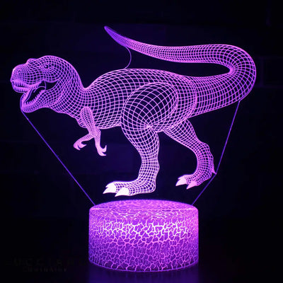 3D Dinosaur USB Bedside Lamp