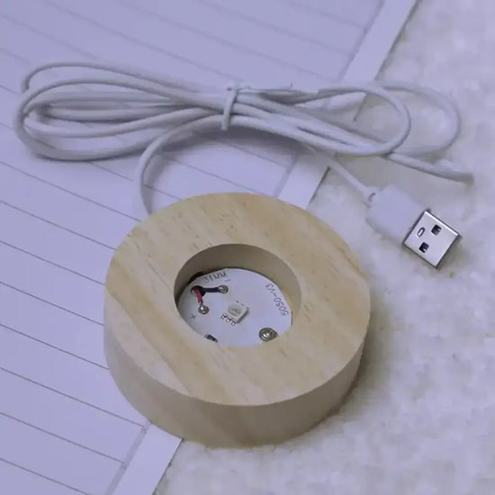 Lampe De Chevet Usb Sphère Magique Moderne
