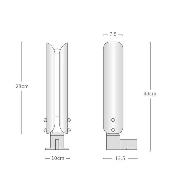Lampe Design Led Cuivre Double Abat-Jour Luminaire Chambre