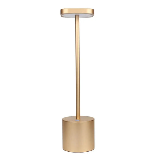 Lampe Design Led Rechargeable Tory Doré Luminaire Chambre
