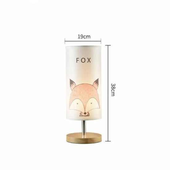 Lampe Enfant Animaux En Bois Luminaire Chambre