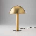 Lampe Led Design En Métal Mushroom Doré Luminaire Chambre
