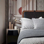 Lampe Led Design Marbre Et Verre Luminaire Chambre