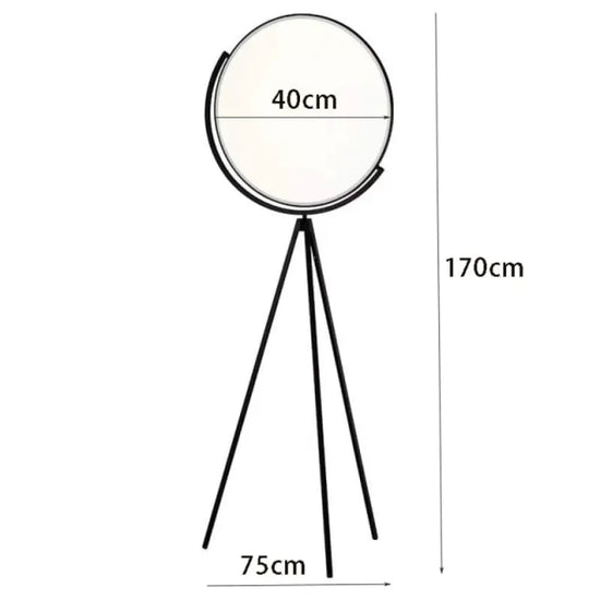 Lampe Led Design Tripode Ronde 40Cm / Chaude Luminaire Chambre