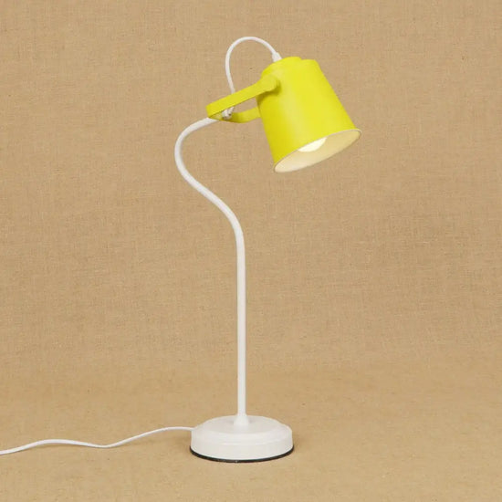 Lampe Led Industrielle Mirtle Réglable Jaune Luminaire Chambre