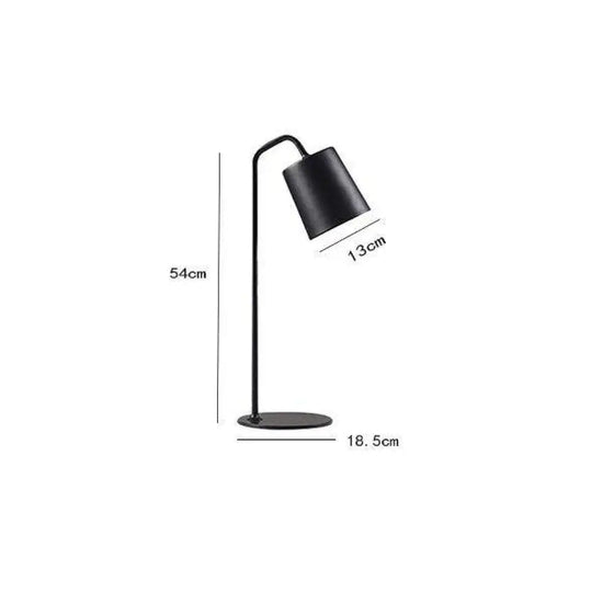 Lampe Led Moderne Abat-Jour Coloré Noir Luminaire Chambre