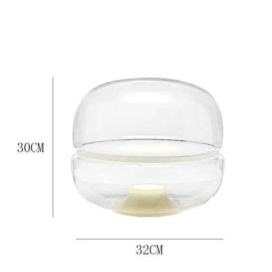 Lampe Led Moderne En Résine Colorée Transparent Luminaire Chambre