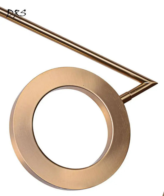 Lampe Led Ronde Dorée Suspendue Luminaire Chambre