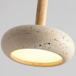 Lampe LED Suspendue en Pierre