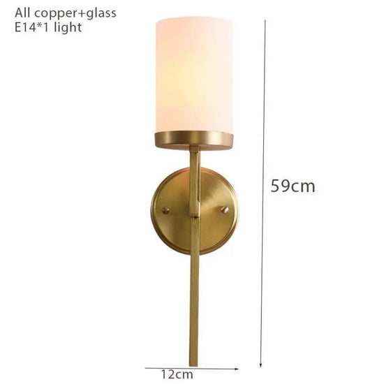 Lampe Murale Led Métal Doré Luxe Luminaire Doré