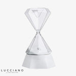 Lampe Sablier Design En Verre Luminaire Chambre