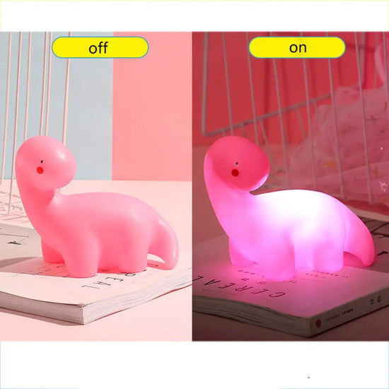 Lampe veilleuse en forme de dinosaure pour enfants