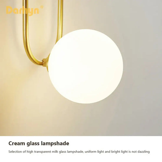 Led Cuivre Murale Design Scandinave Chic Applique Chambre