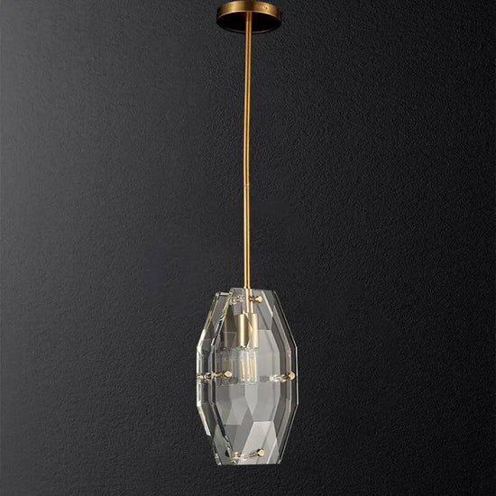 Led Dorée Luxe Verre Suspension Design Luminaire Chambre