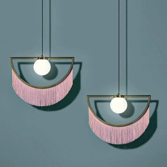 Led Géométrique Avec Pendentif Coloré Luminaire Chambre