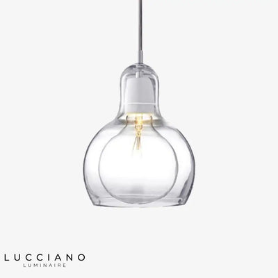 Lampada a sospensione LED Loft in vetro design