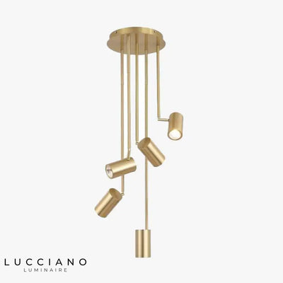 LED moderno cilindro in alluminio Diano