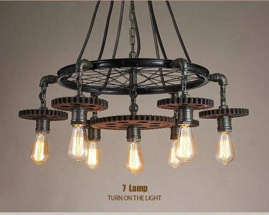 Led Rétro: Lustre Edison Industriel Luminaire Chambre