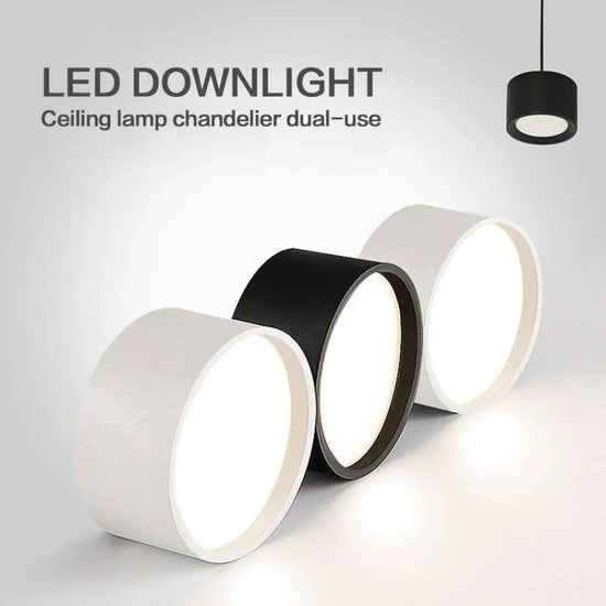 Led Rond Moderne En Aluminium Luminaire Chambre