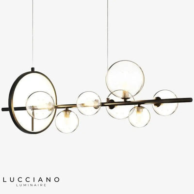 Loft Glass Multisphere LED Pendant
