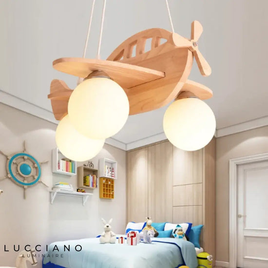 Luminaire avion chambre bébé