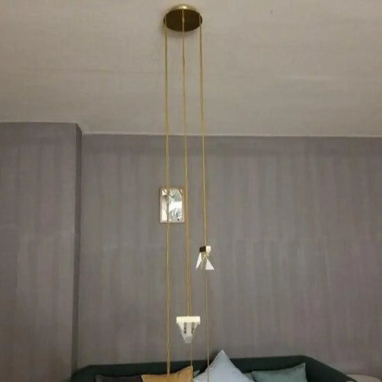 Lustre Araignée Cristal Plyzia Design B / Chaude Luminaire Chambre