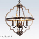 Lustre Bois Ancien