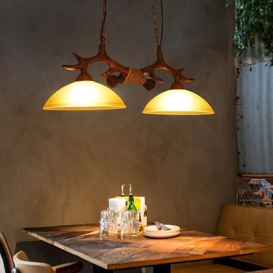 Lustre Bois De Cerf