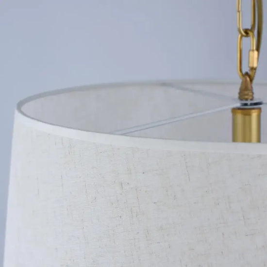 lustre chandelier moderne abat jour