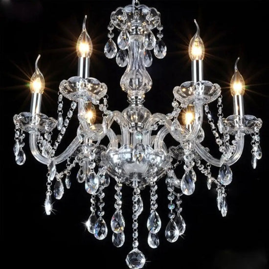 Petit lustre cristal baroque