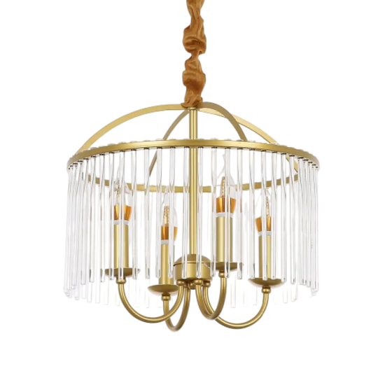 Lustre Cristal Doré
