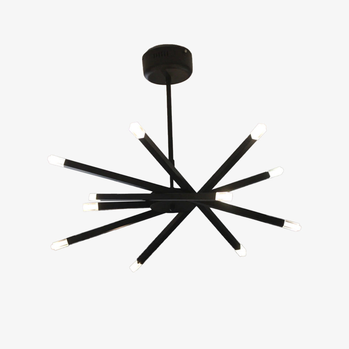 Lustre chromé design élégant