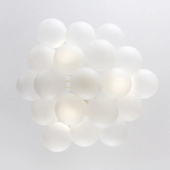 Lustre Design Boules En Verre Triz Luminaire Chambre