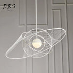 Lustre Design Cercles Entrelacés Luminaire Chambre