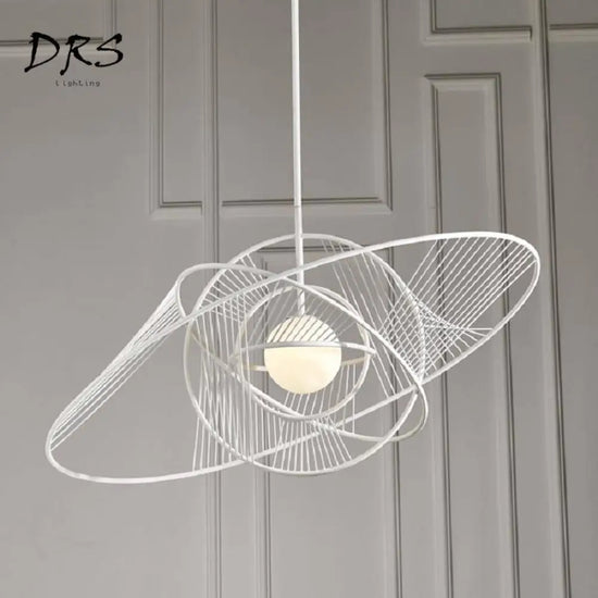 Lustre Design Cercles Entrelacés Luminaire Chambre