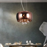 Lustre en verre de cristal