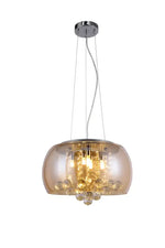 Lustre en verre de cristal