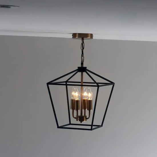 Lustre Industriel Salon