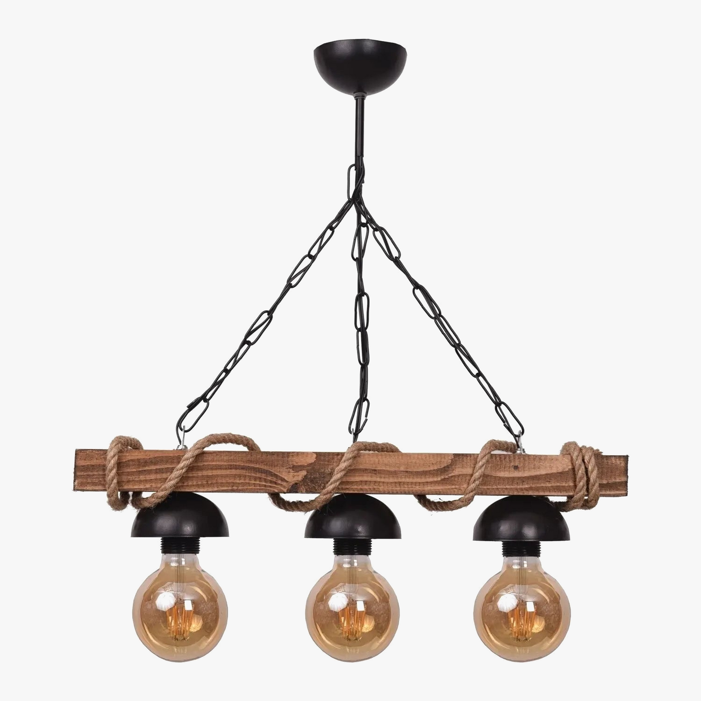Suspension rustique vintage élégante
