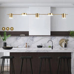 Lustre Led Design En Métal Luxueux Luminaire Doré