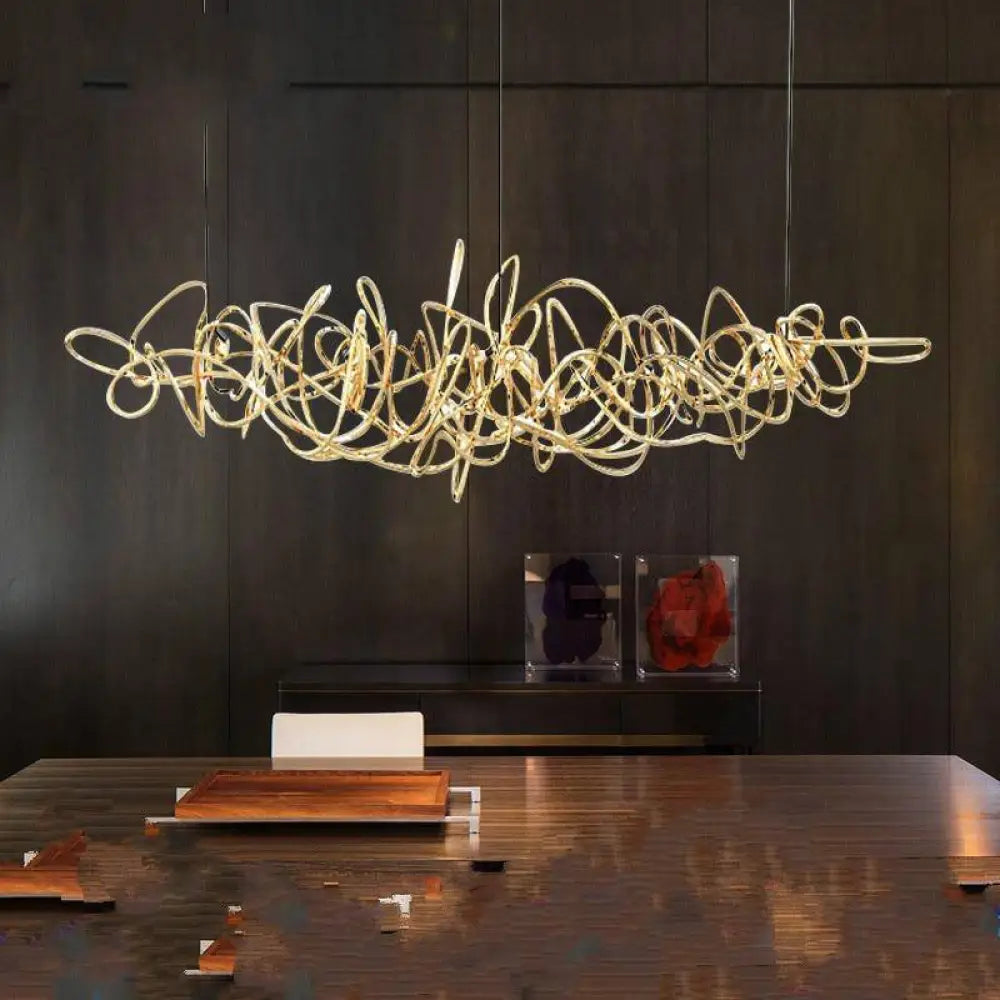 Lustre LED design moderne luxe