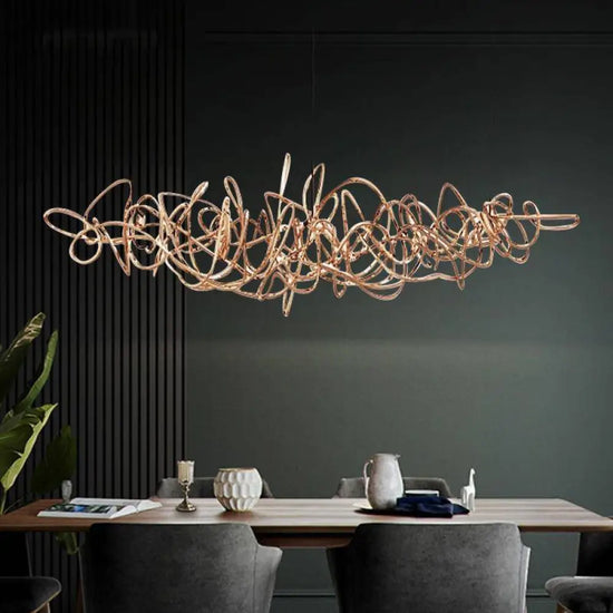 Lustre Led Design Moderne Luxe Luminaire Chambre