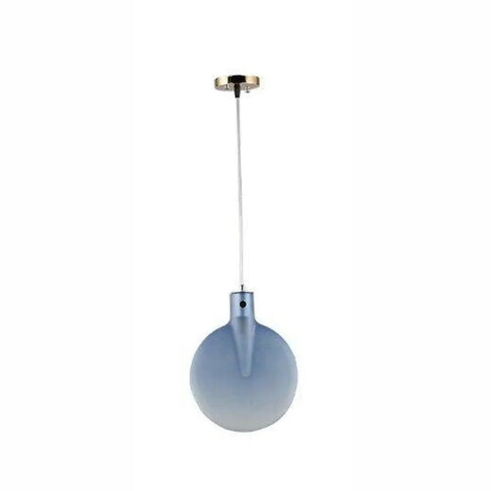 Lustre Led En Verre Coloré Paddle Bleu Luminaire Chambre